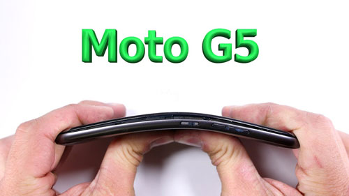 فيديو: اختبار صلابة هاتف موتورولا Moto G5 !