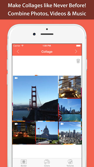 تطبيق Photo & Video Collage لدمج الصور والفيديو