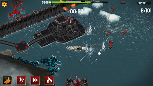 لعبة Fortress: Destroyer حرب الزوارق
