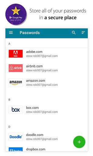 تطبيق Dashlane Password Manager لحفظ كلمات المرور