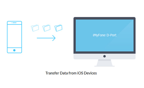 برنامج iMyFone D-Port - لنقل الملفات إلى الحاسوب