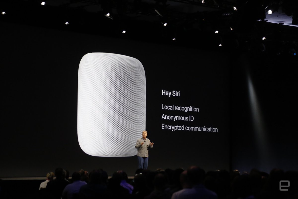 الإعلان عن جهاز HomePod - مكبر صوت لاسلكي مع خدمة Siri