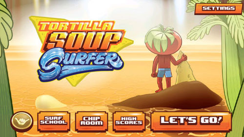 لعبة Tortilla Soup Surfer لخوض مغامرة الطماطم