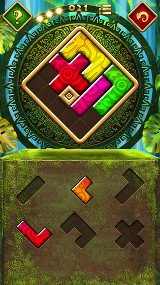 لعبة Montezuma Puzzle لمحبي ألغاز الألوان والأشكال