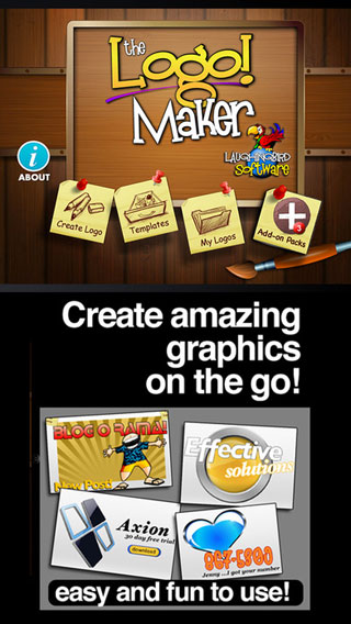 تطبيق Logo Maker لتصميم الشعارات والبطاقات