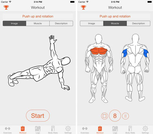 تطبيق Fitness Point دليلك لبناء العضلات
