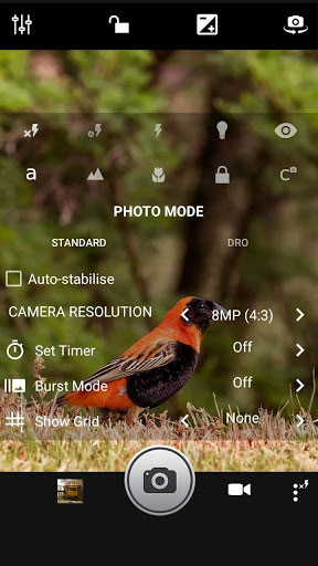 تطبيق Fast Camera لالتقاط صور احترافية مميزة