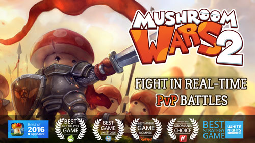 لعبة Mushroom Wars 2 حرب استراتيجية مسليةلعبة Mushroom Wars 2 حرب استراتيجية مسلية