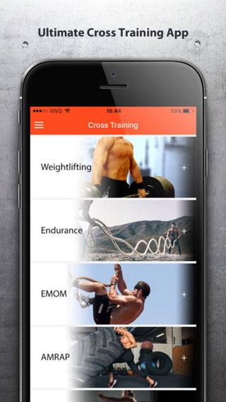تطبيق Cross Training دليلك لبناء العضلات