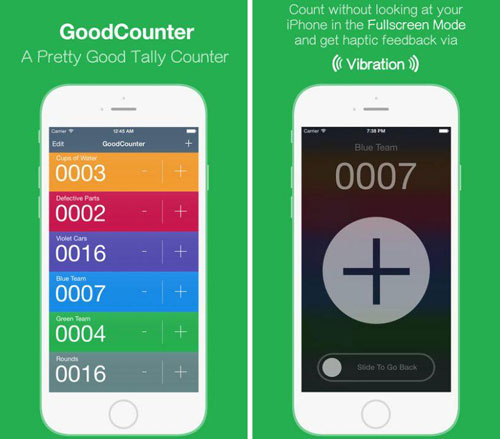 تطبيق GoodCounter مؤقت لحساب أعمالك اليومية