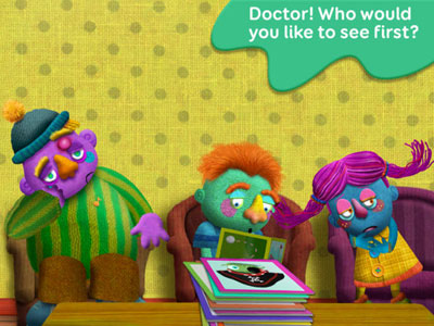تطبيق Tiggly Doctor لتعليم الأطفال الانجليزية