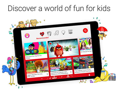 تطبيق Youtube Kids : تطبيق اليوتيوب المخصص للأطفال الصغار !