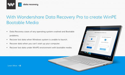 برنامج Wondershare Data Recovery Pro - استرجع ملفاتك في حال ظهرت النافذة الزرقاء