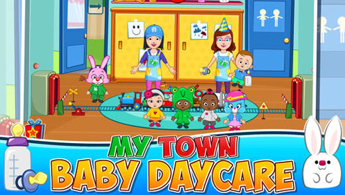 تطبيق My Town : Daycare لإدارة حضارة أطفال