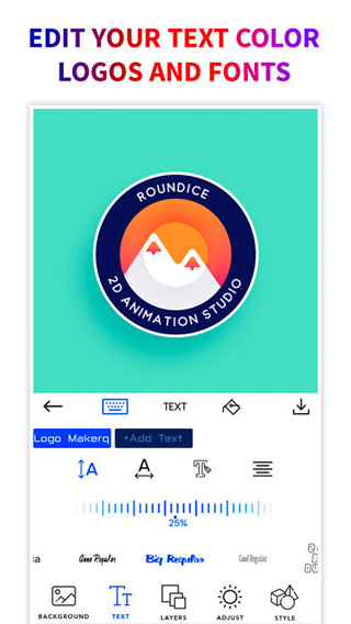 تطبيق Logo Maker لإنشاء وتصميم شعاراتك المميزة