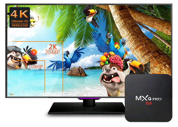 عرض على جهاز MXQ Pro 4K - شغل نظام الأندرويد على التلفاز بمزايا كثيرة