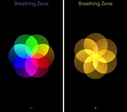 تطبيق Breathing Zone للحصول على استرخاء التنقس
