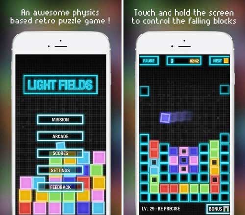 لعبة LightFields Logic game فيزيائية مسلية