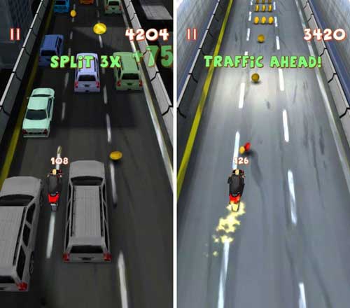 لعبة Lane Splitter لمحبي الدراجات النارية في المدينة