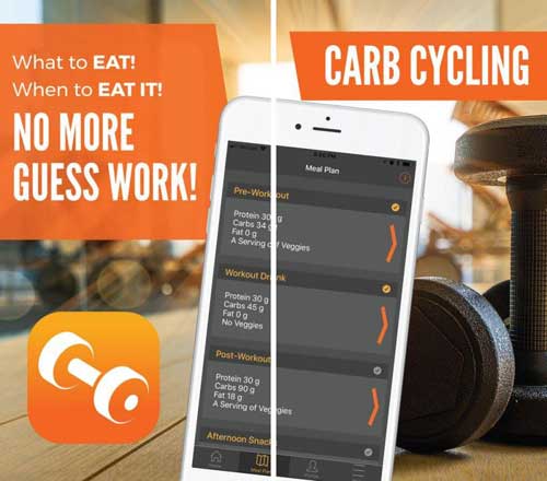 تطبيق Carb Cycling لمتابعة بناء ورياضة جسمك