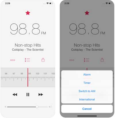 تطبيق RadioApp للاستماع للراديو على الأيفون 
