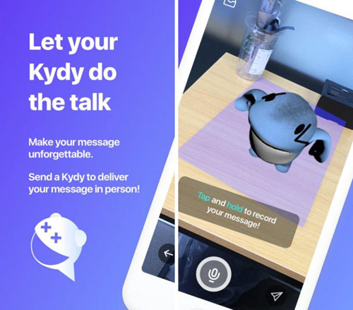 تطبيق Kydy فكرة ظريفة لتوصيل الرسائل