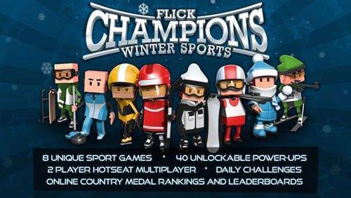 لعبة Flick Champions Winter Sports لمحبي الألعاب الشتوية 
