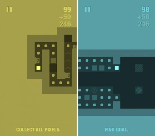 لعبة PixelMaze لتحدي الألغاز الهندسية