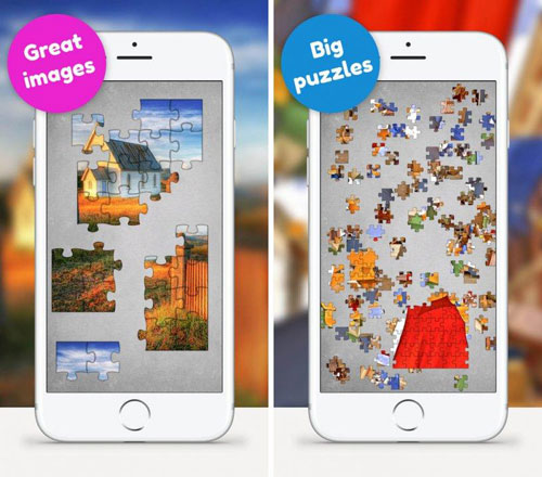 لعبة Jigsaw Puzzle App لتركيب القطع 