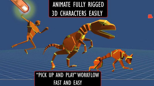 تطبيق Anim8 لتصميم الشخصيات ثلاثية الأبعاد