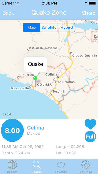 تطبيق Earthquake PRO لمتابعة الزلازل حول العالم