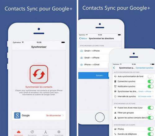 تطبيق Sync your Contacts for Google+ لحفظ أرقام الهواتف