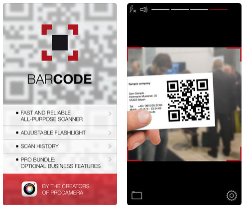 تطبيق Barcode 