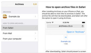 تطبيق Archives - لفتح الملفات المضغوطة