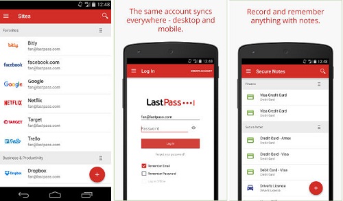 تطبيق LastPass Password Manager لحفظ كلمات المرور