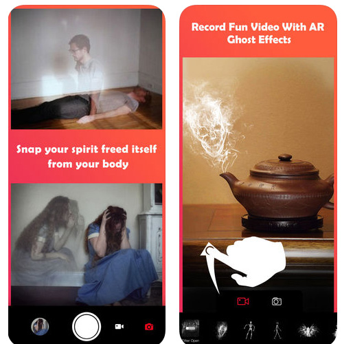 تطبيق Ghost Lens AR لإنشاء صور و مقاطع فيديو مرعبة و عمل تأثيرات شبحية!