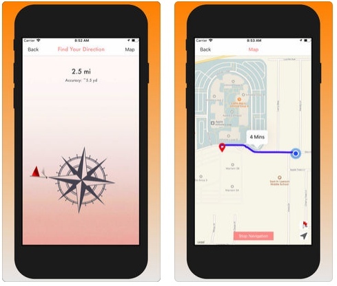 تطبيق Your GPS Location Finder Pro لحفظ موقعك