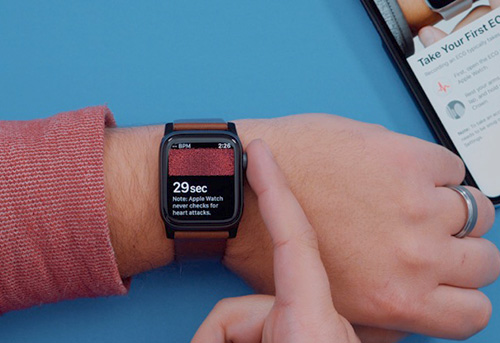 خاصية رسم القلب ECG في ساعة آبل Apple Watch Series 4 !