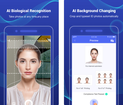 تطبيق Photid لتصميم صورة شخصية رسمية