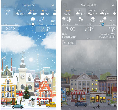 تطبيق YoWindow Weather