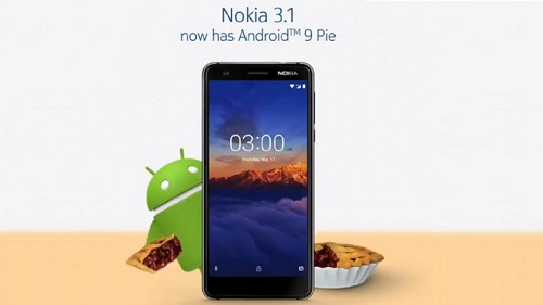 هاتف نوكيا 3.1 أحدث الحاصلين على تحديث Android Pie 