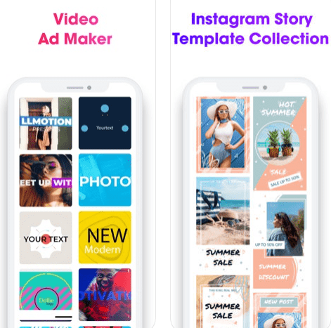 تطبيق Ad Maker المميز لإنشاء وتصميم مقاطع فيديو دعائية على الآيفون ببساطة، مجاني!