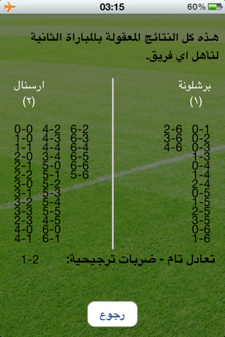 الفريق المتأهل