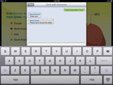 WebEx for iPad