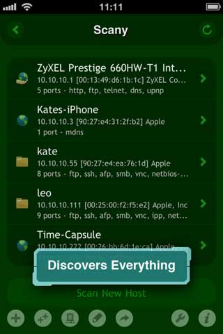 Scany ~ network and port scanner Scany ~ network and port scanner