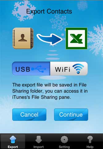 تطبيق ExcelContacts تطبيق ExcelContacts
