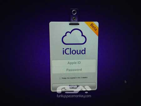 صفحة الاتصال بخدمة iCloud ؟