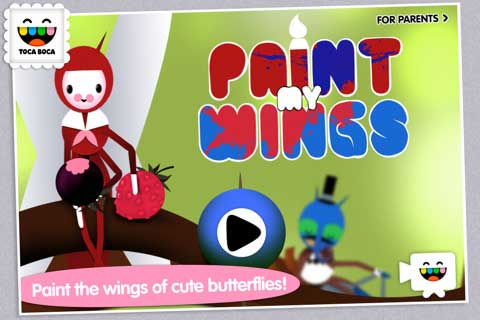 تطبيق Paint My Wings