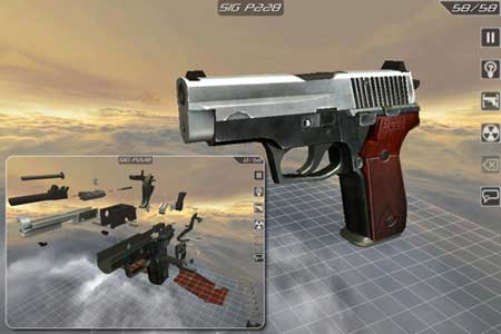 Gun Disassembly 2 Lite – تعلم كيف تفك وتركب المسدس