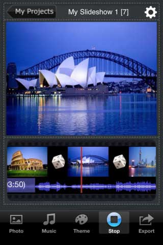 تطبيق Slideshow+ تطبيق Slideshow+
